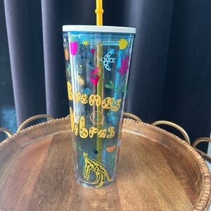 Starbucks Buenas Vibras Floral 24oz Tumbler